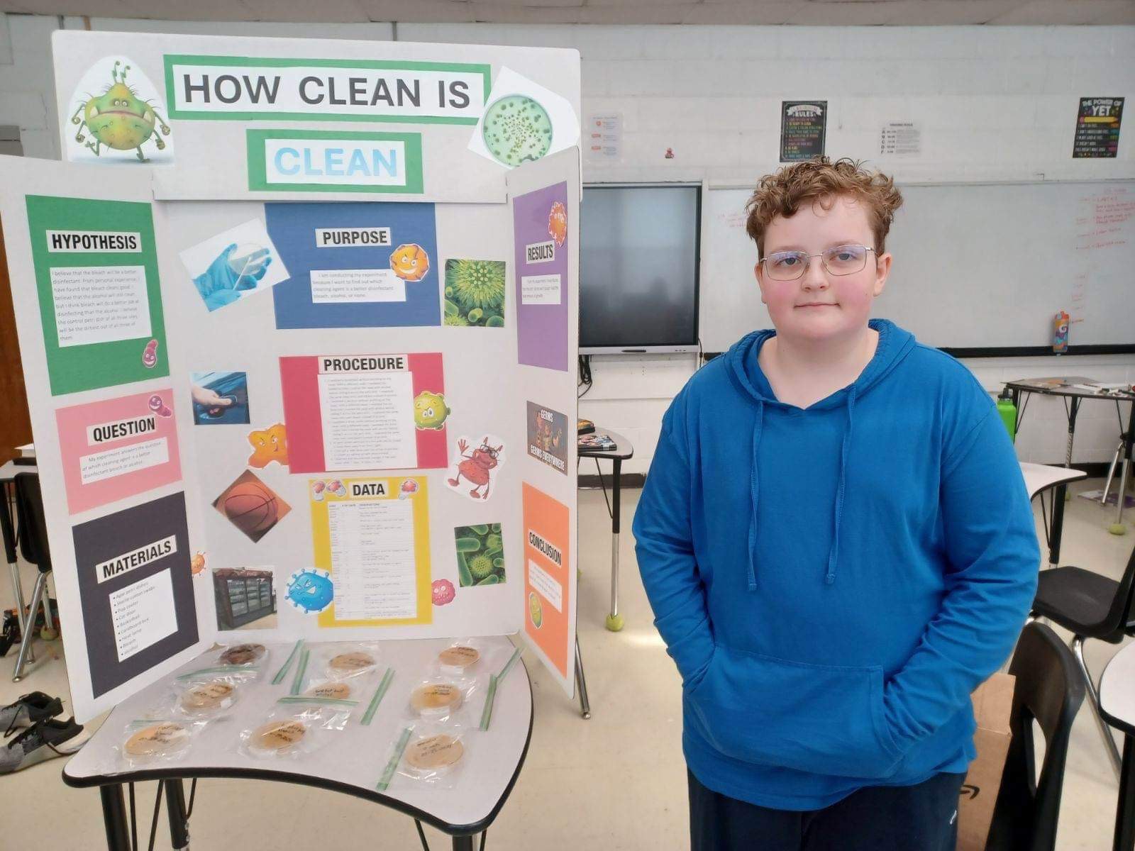 Daugherty takes second place at regional science fair WLAF