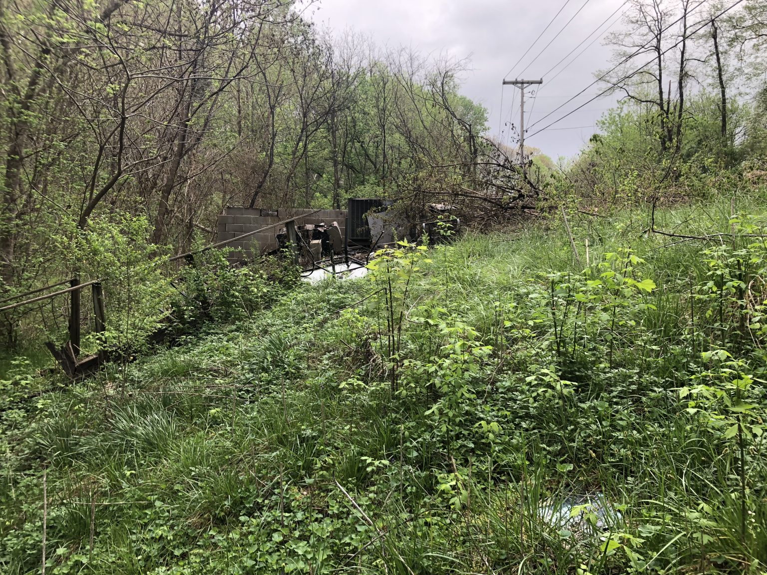 CCRFS Firefighters protect fiber lines and power lines WLAF